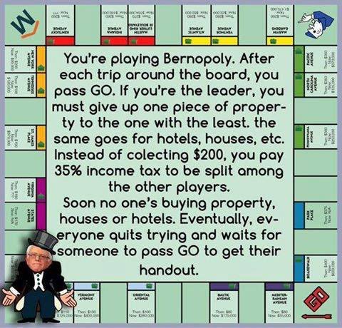 houstonjeff's tweet photo. Looks like we won't be playing the game of #bernopoly anytime soon. The game where winning and losing are clouded. https://t.co/VKOBfzdYi1