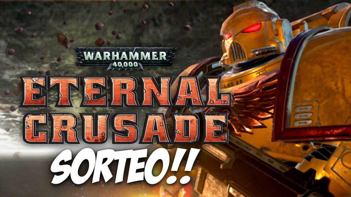 MayorceteGaming's tweet photo. SORTEO DE "WARHAMMER 40K: ETERNAL CRUSADE" !!!

Condiciones: RT + follow a @Mayorcete y @MayorceteGaming https://t.co/qP66kZifv7