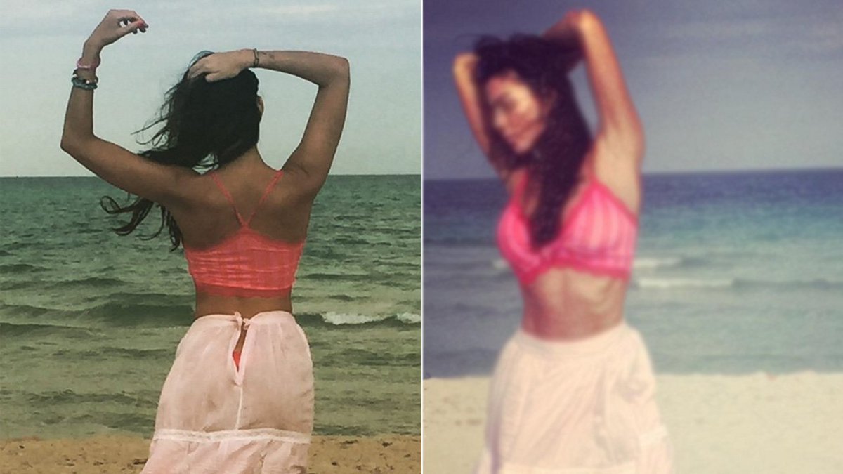 eltreceoficial's tweet photo. Con una foto hot, una de las morochas más deseadas afirmó: "No uso Photoshop para mi cola" https://t.co/Nad3uLUWdk https://t.co/eMn5c3Q6jR