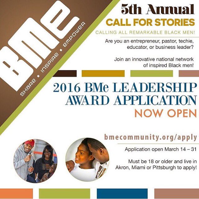 BMeCommunity's tweet photo. @CollegeSummit please share our BMe Leader Award nominations with your network! We know your RDs ROCK! #TDP4L 😀❤️ https://t.co/P0Io3CSEUE