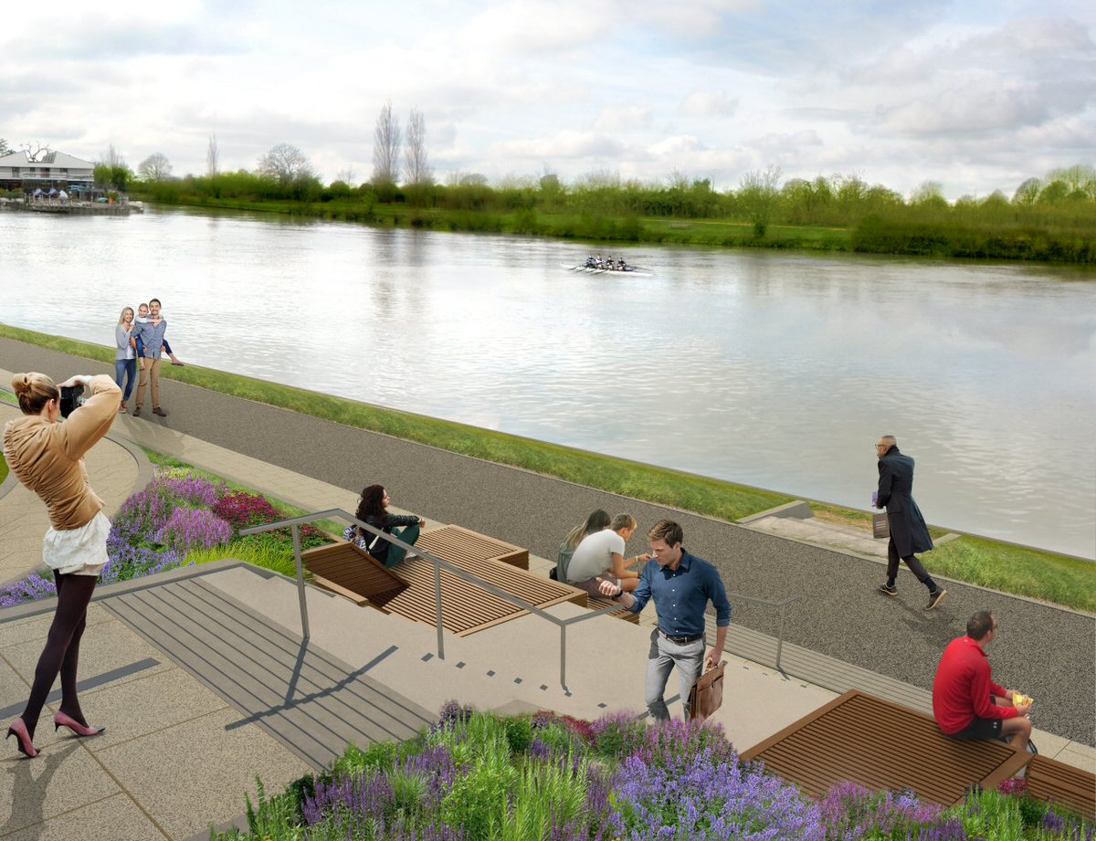 RBKingston's tweet photo. Learn more about the #GoDevelopments improvements under construction now in Portsmouth Road https://t.co/TVrp2JaoL2 https://t.co/JTaZaDdTRE