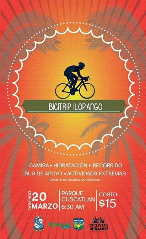 EcoTurismo's tweet photo. #BiciTrip Ilopango ~ 20 marzo ~ mas alla de Los Tepezontes: a la Poza Verde via @CUSV @rikirraka #ElSalvador https://t.co/TCj0nyhuDg