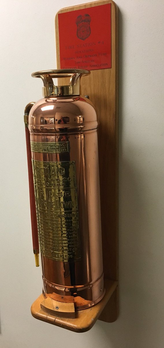 LAFDtalk's tweet photo. #LAFDFFLife  One of these in all 106 #LAFD fire stations and today's #FFQuiz is.....Why? https://t.co/dysBcNAiGE