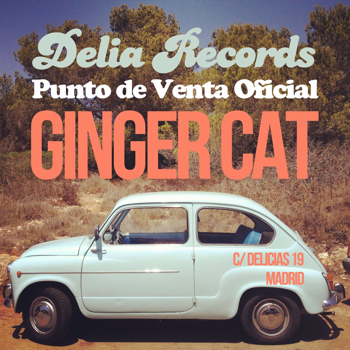 ¡ya tenemos #puntodeventa oficial <a href="/GingerCat_World/">Ginger Cat</a> en #madrid!  #moda #retro  #musica en <a href="/DeliaRecords/">Delia Records</a> #FelizJueves
