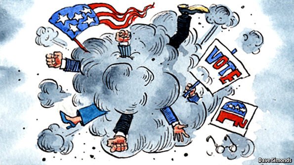 TheEconomist's tweet photo. A crash is coming for the Republican Party and it may be too late to brake https://t.co/sNfNlmSFr3 https://t.co/YAGFe2Efkr