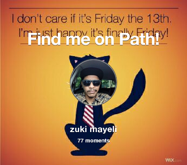 ZMayeli's tweet photo. I've shared 77 memories with my friends on #Path - see them now at https://t.co/N7HVuwgUor! #thepersonalnetwork https://t.co/8UbJGy4Ogr