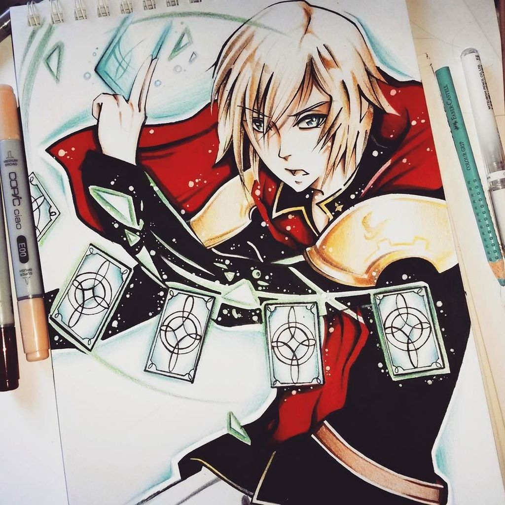regretfactory's tweet photo. By annamannaria Aaaace:)💕 #FinalFantasy #FinalFantasyType0 #Type0 #Ace #squareenix #drawing #drawings #draw #zeichn… https://t.co/U0wNOpetDM