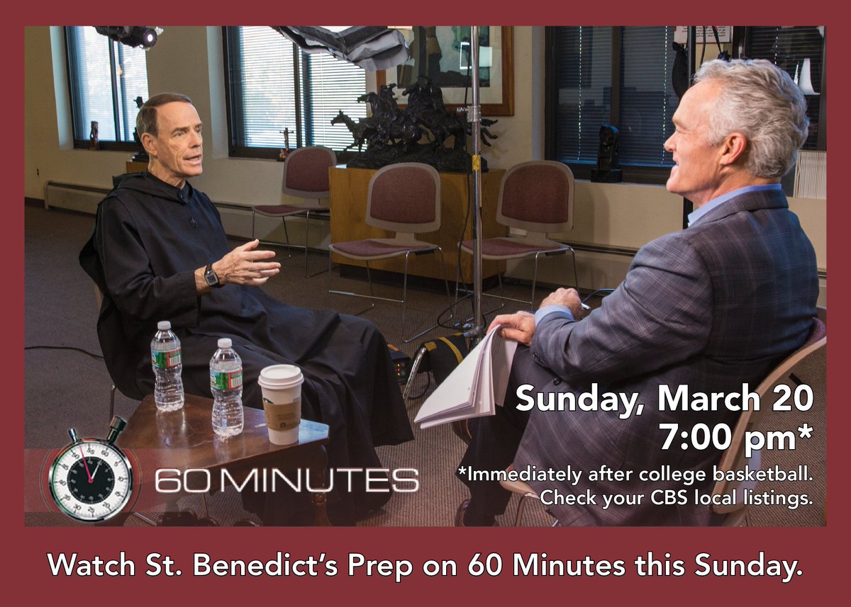 Fr. Edwin Leahy (@fredwinleahy) on Twitter photo Proud to announce that our guys will be featured on <a href="/60Minutes/">60 Minutes</a> Sunday. Spread the word. Courage! #SBPon60Minutes Proud to announce that our guys will be featured on <a href="/60Minutes/">60 Minutes</a> Sunday. Spread the word. Courage! #SBPon60Minutes