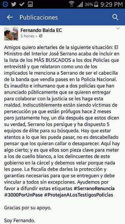 HABER JOSE ENANO SERRANO Y FACKING RAFAEL CORREA DE BOSE.. HDP. QUE ES ESTO, ES MAS LOS TENDREMOS EN WINSEC