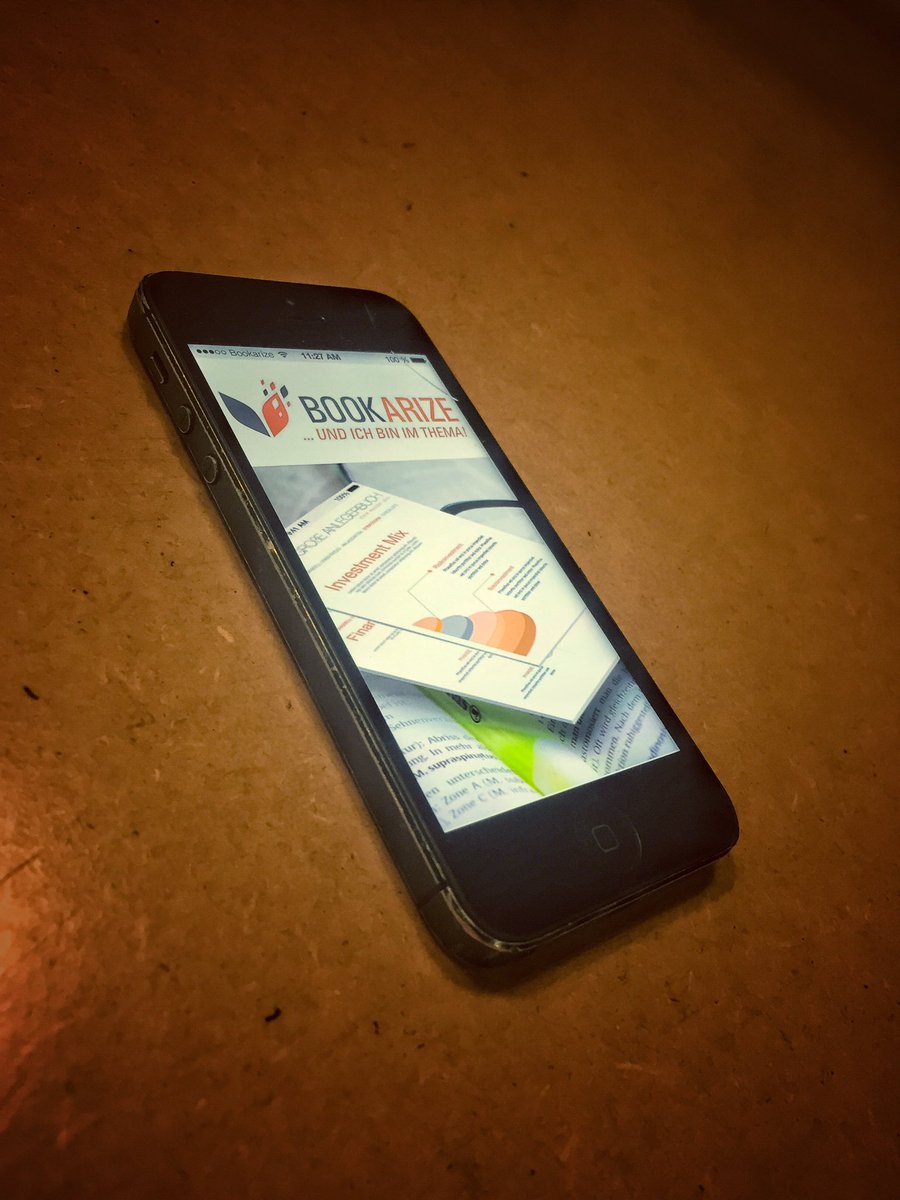 @Bookarize ist ready for #testessen.