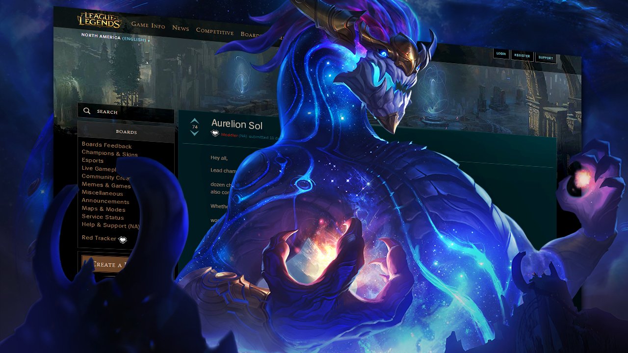 moobeat على تويتر: "Have questions about Aurelion Sol? Post it in moobeat على تويتر: "Have questions about Aurelion Sol? Post it in