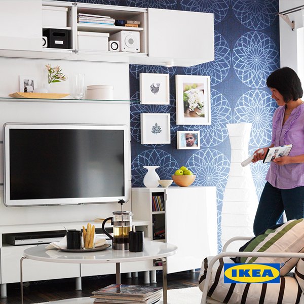 RT kalau kamu ingin BESTA rak TV ini ada di ruang keluarga! #IKEAinspiration