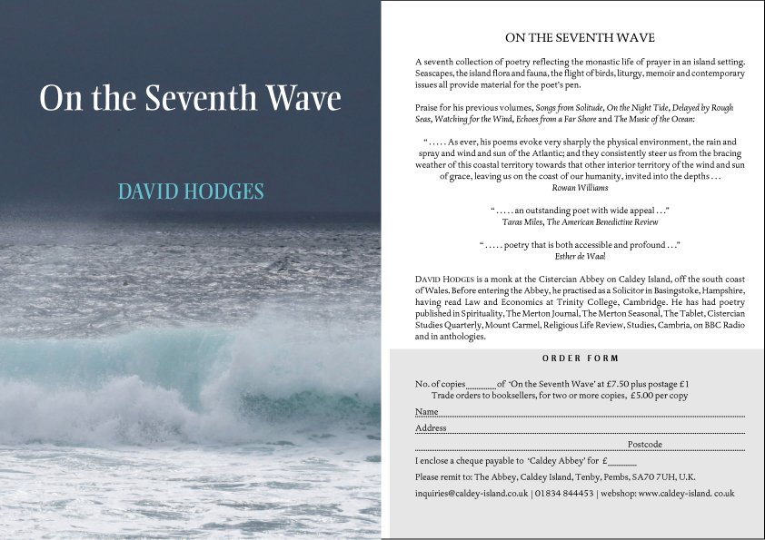 CambriaMagazine's tweet photo. "On the Seventh Wave", Br David Hodges. Available from the online shop at: https://t.co/JdwMFJYfJo #poetry #wales https://t.co/YrGTVjKsY8