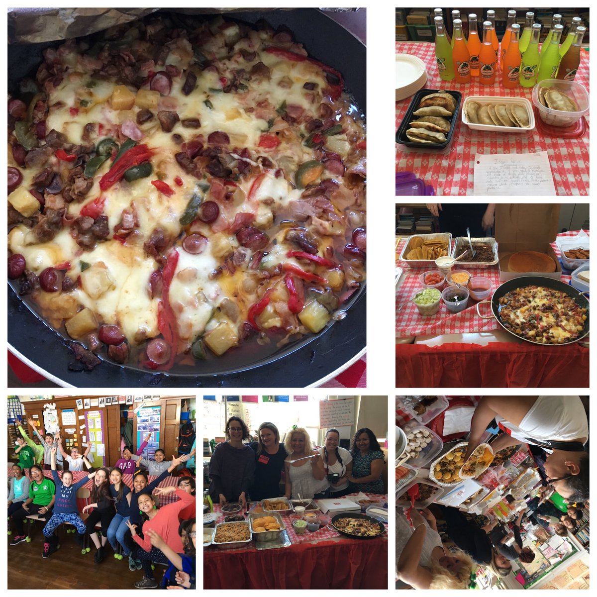 Latin American feast to wrap up our Latin American unit. Students brought in dishes from their countries of study.