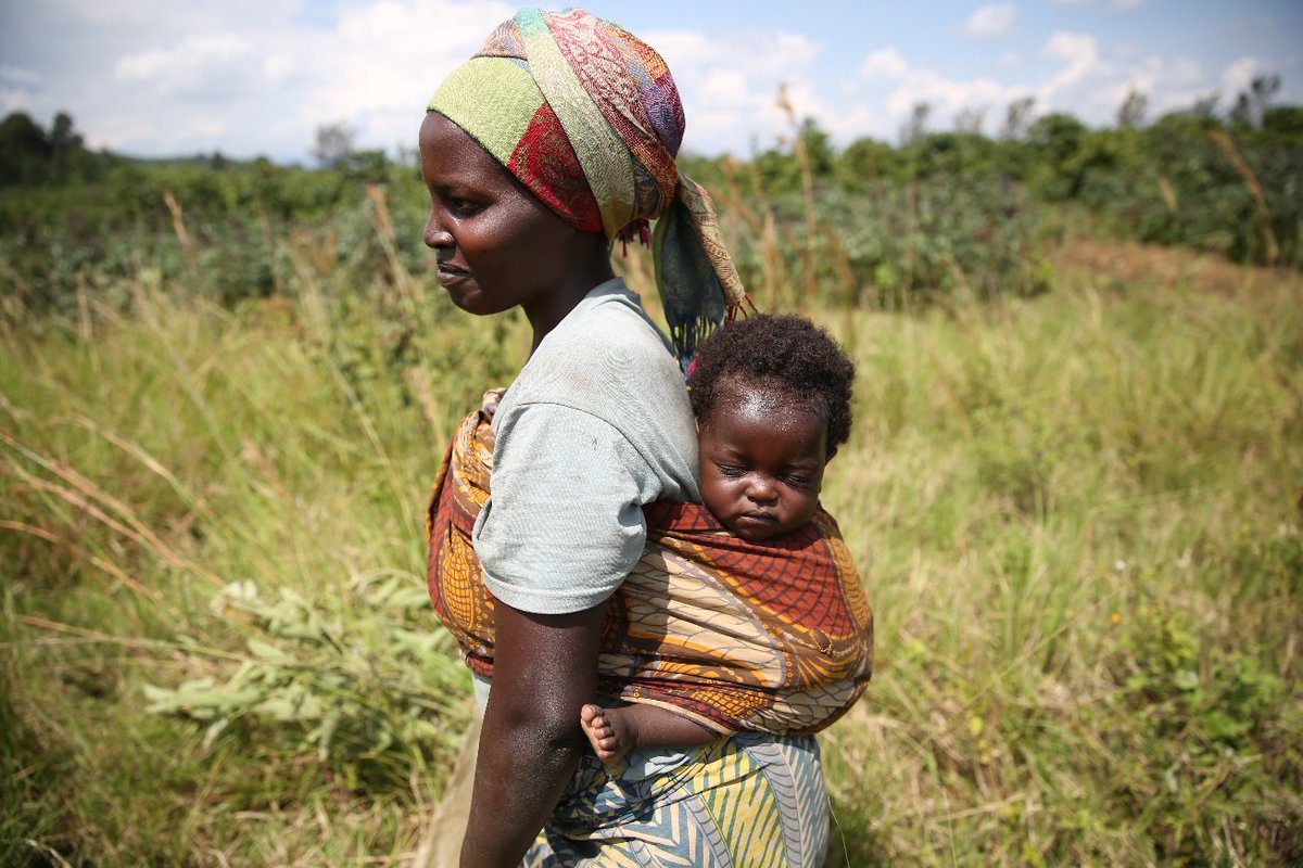 “I would like a safe future for my daughter.” 
- Constance, mother, 26 years old. #MAHA <a href="/MONUSCO/">MONUSCO</a>