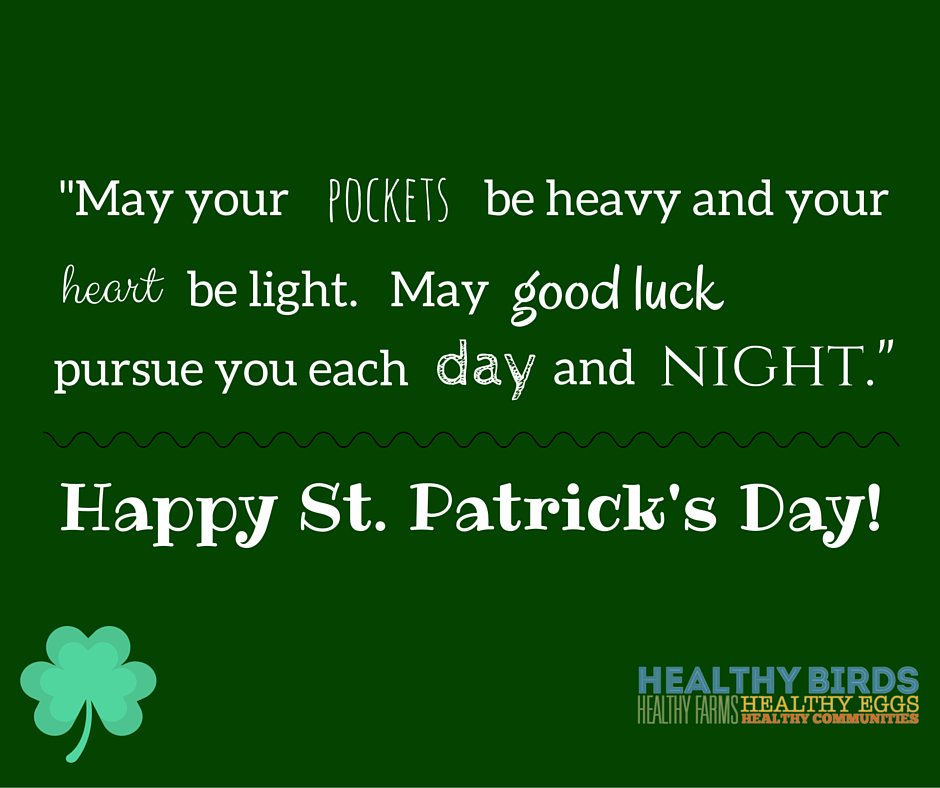 Happy St. Patrick's Day!