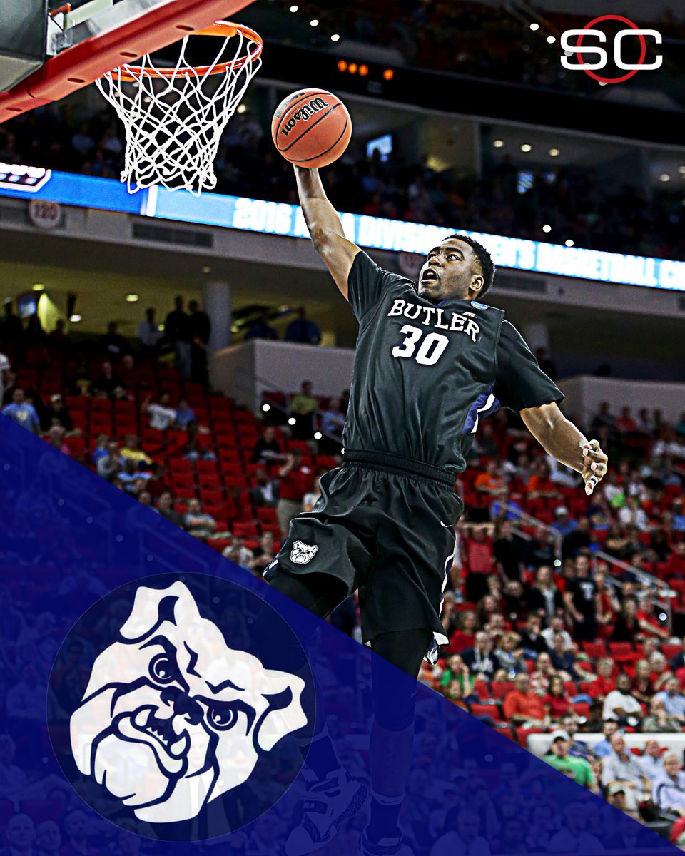 SportsCenter's tweet image. 9-seed Butler opens up the tourney with a W.

Bulldogs take care of Red Raiders, 71-61, to advance to the 2nd round.