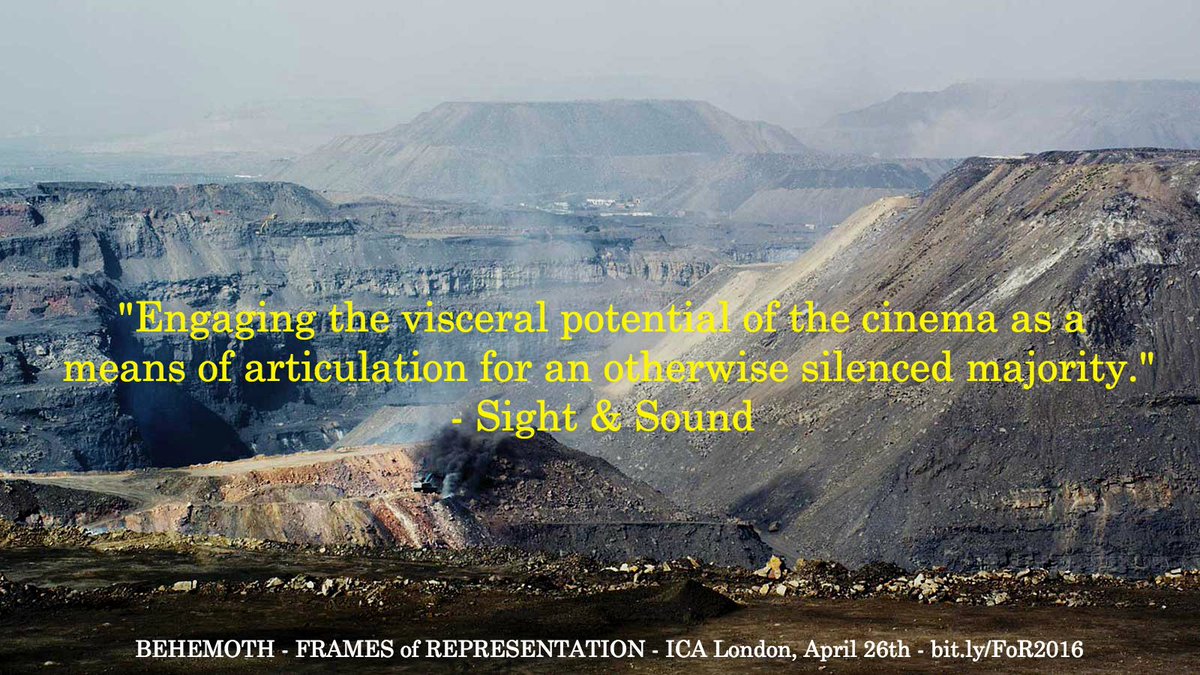 framesofrep's tweet image. In depth review of #Behemoth in @SightSoundmag: Zhao Liang's film is at @ICALondon April 26 bit.ly/1RReGcD