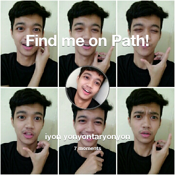 Find me on #Path now! Go to: path.com! #thepersonalnetwork