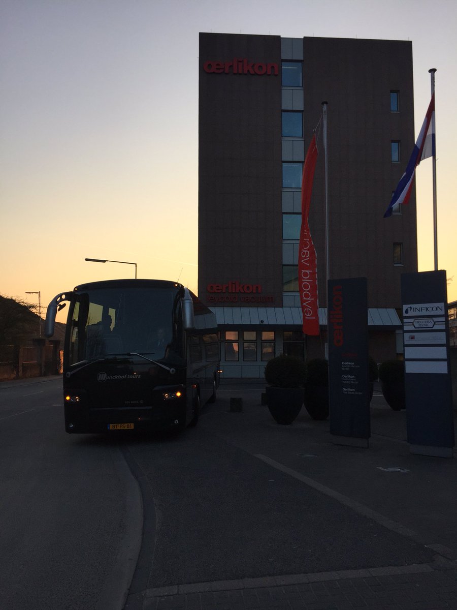 Ditmaal Te Gast Bij... <a href="/OerlikonGroup/">Oerlikon Group</a> geweest in Keulen. Nu veilig naar huis dankzij Van Gerwen Munckhof tours