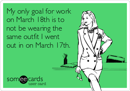 KarmaCrete's tweet photo. Happy #StPatricksDay everyone! Try not to indulge in too many pints of #greenbeer tonight...or do...whatever... https://t.co/YMnUMHWI2Q