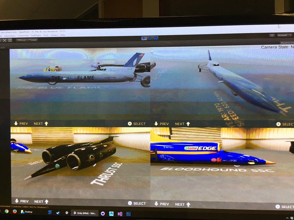 Bloodhound_LSR's tweet photo. Great to see the work of @PlayWestHQ. Games and real engineering tools for the BH Engineering Team! #uwebloodhound https://t.co/WDcYvCzdWP