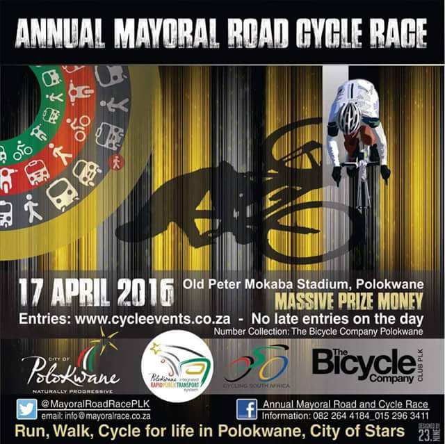 Entries for the Mayoral Race are OPEN on cycleevents.co.za