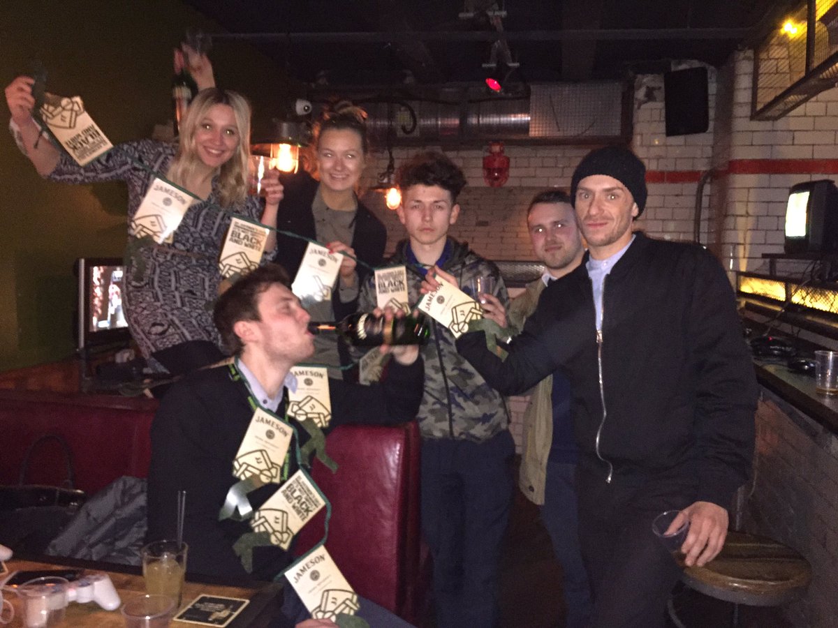 wintersjw's tweet photo. Paddy's day @Jameson_UK @holdfastbar #DrinksOnJameson https://t.co/X9AC35IxrL