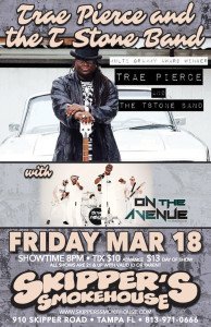 Get funked up with <a href="/TStoneOfficial/">TPTS</a> at <a href="/SkippersTampa/">Skippers Smokehouse</a> Friday night at 8pm. 
hellotampa.com/events/trae-pi…