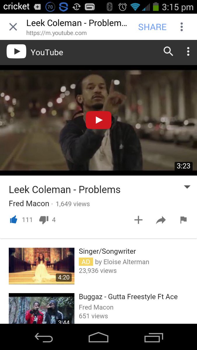 Highly appreciated video LEEK COLEMAN PROBLEMS the wait is over go get a glimpse of the new Philly ARTIST