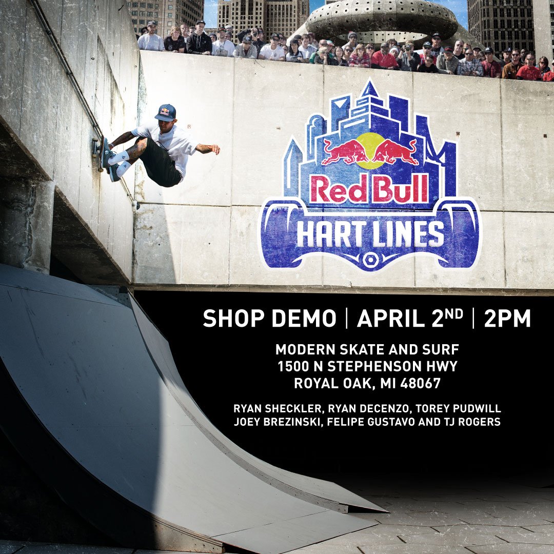 RyanSheckler's tweet photo. @RedBull returning to The Motor City! Kicking it off with a demo. Mark the dates; INFO: https://t.co/G1QKgZ5JgC https://t.co/JbgmJ2T0VL