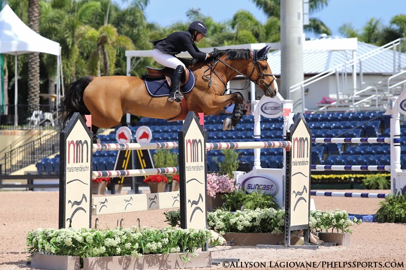 Abuonla was fantastic today, winning her first #WEF Challenge Cup during Week 10! #showjumping @ESP_WEF