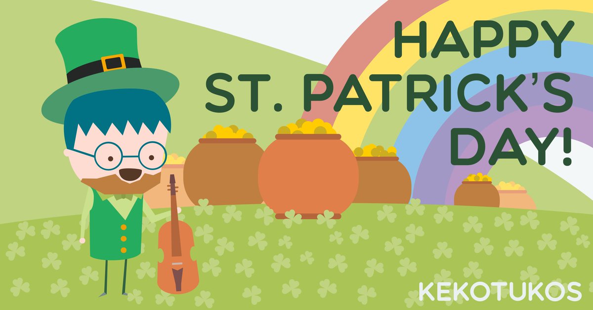 Kekotukos's tweet photo. Happy #StPatricksDay from @kekotukos! https://t.co/omfJDCzEH1