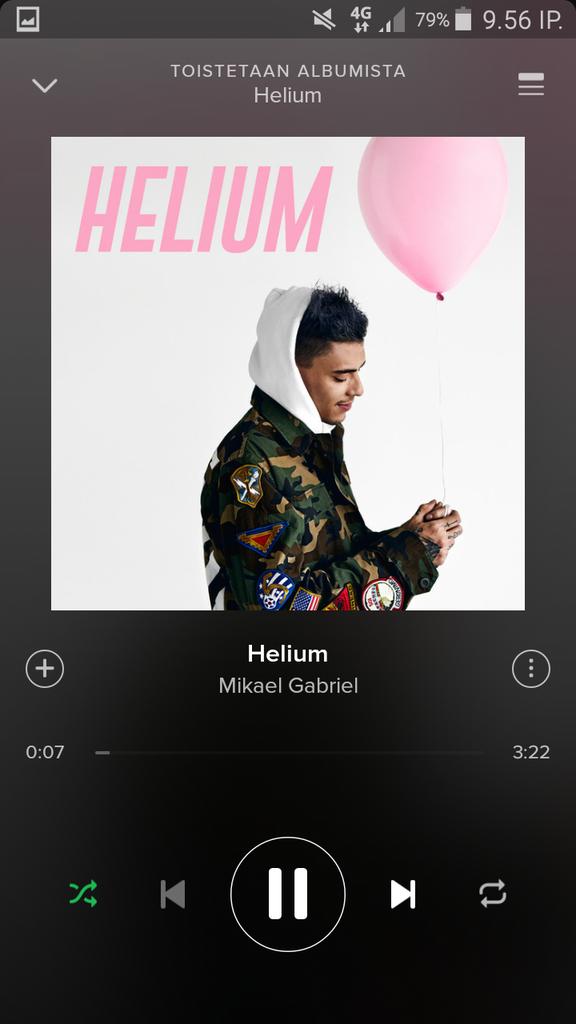 oonaaa00's tweet photo. Ihan huippu biisi!😍👌 @MikaelGabriel https://t.co/GNdZ0wfEuK