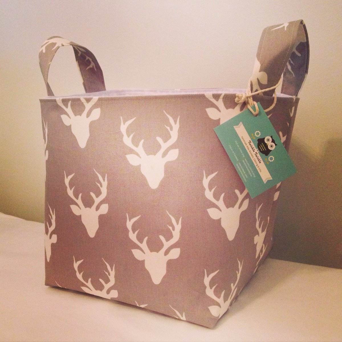 TTBabies's tweet image. Stag Fabric Baskets - Hello Bear - Choice of Fabrics - Toy… tuppu.net/f461dd9f #TwinkleTwinkleBabies #HelloBear