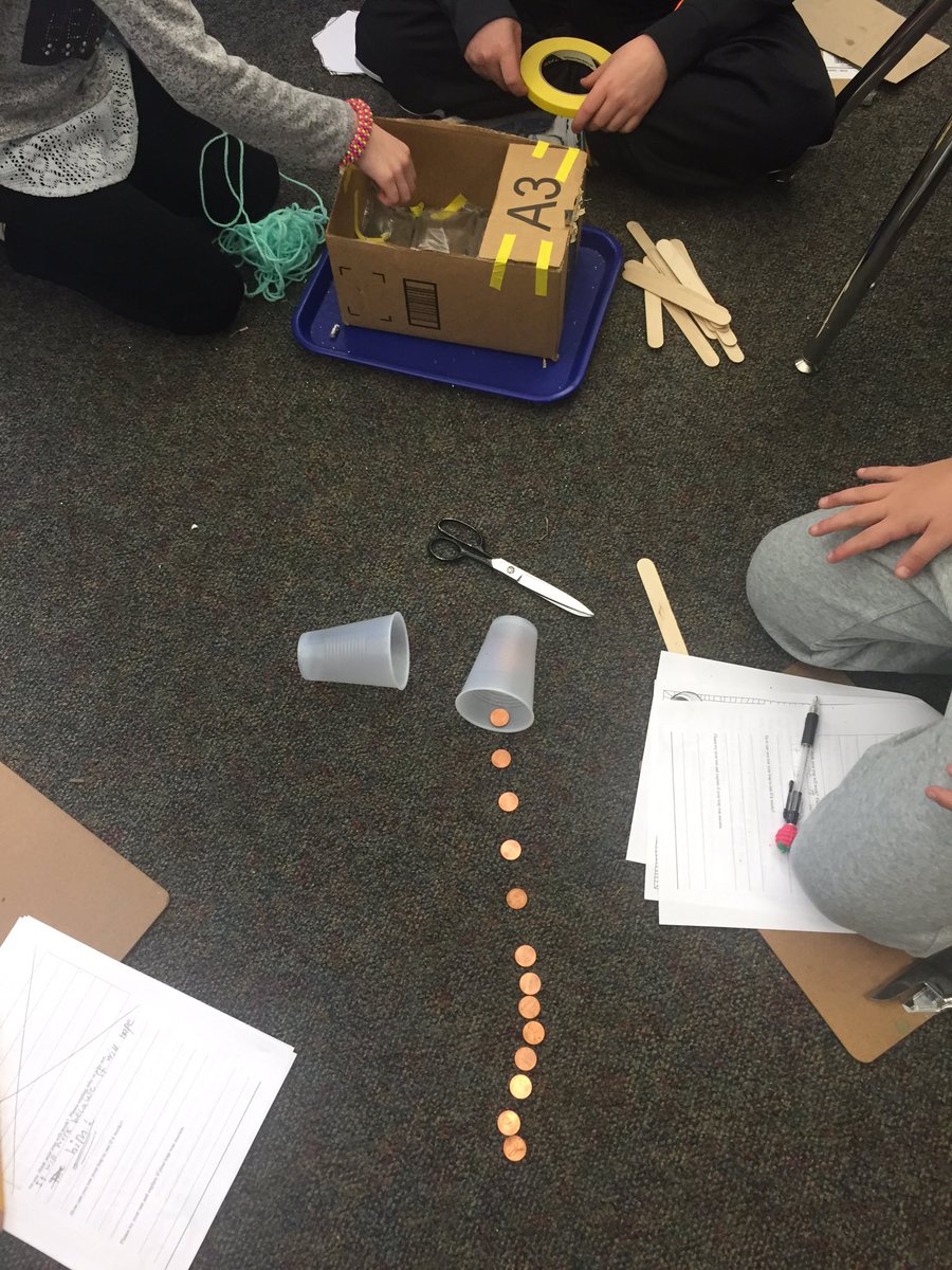 kristiedeluca's tweet photo. Want to catch a leprechaun? We can help. We are busy making traps. #milllakeisgreat #pdfalcon #STEMSt.Patrickstyle https://t.co/bS9nBoIrKb