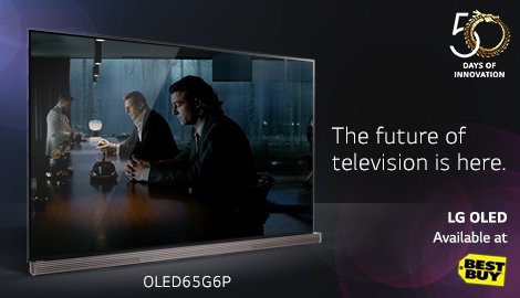 LGUS's tweet image. RT &amp;amp; you could win an OLED 📺! The #FutureIsHere at @BestBuy! #sweepstakes rules bit.ly/ManFromTheFutu… ends 3.28
