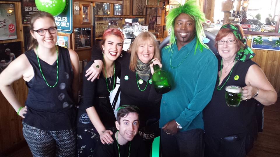 Happy #StPatricksDay, come on in for green beer, great food, and better memories, the crew is waiting for you!