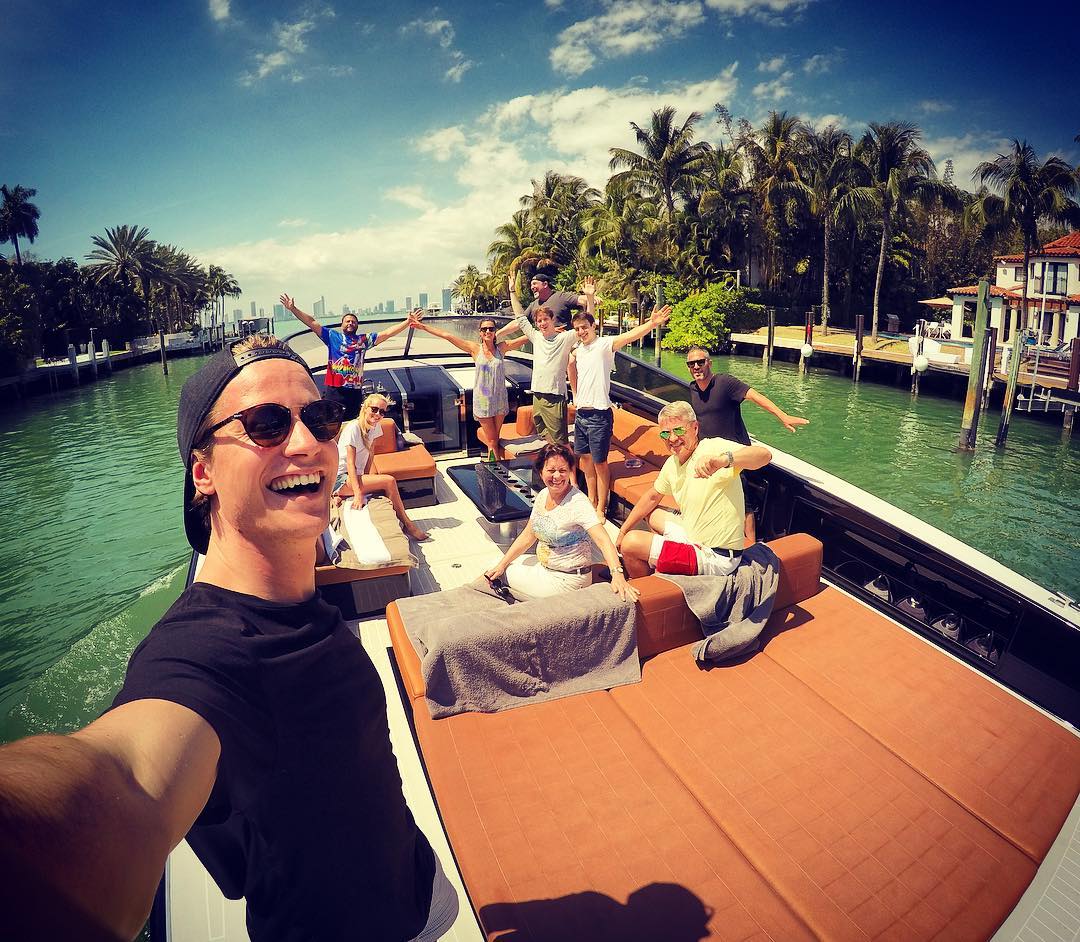 Boating in Miami🛥🌴 #ssgroot
