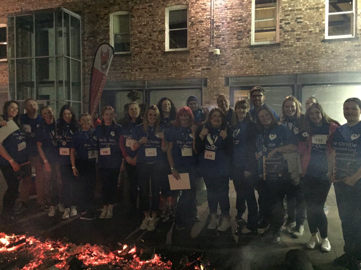 TheChristie's tweet photo. An amazing 95 firewalkers took to the coals to support us tonight! THANK YOU! https://t.co/dEkGDUpUH1