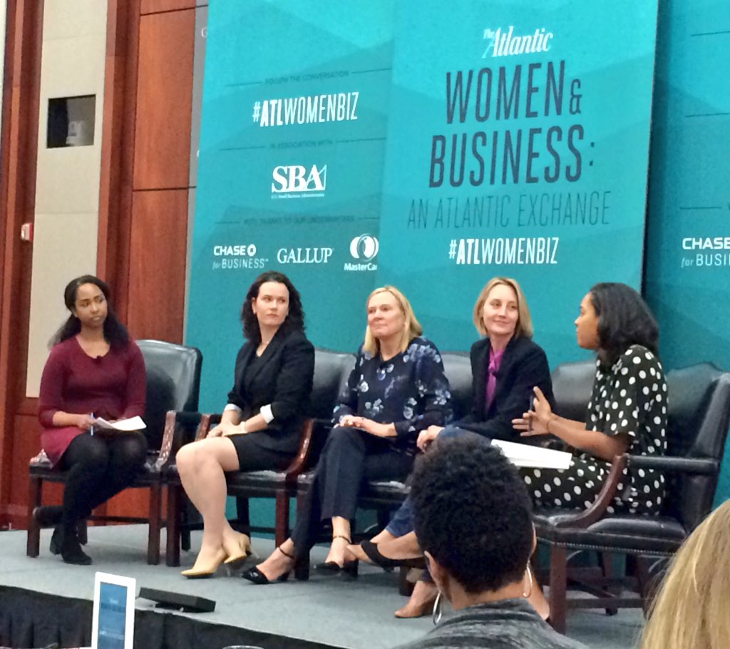 DardenEVC's tweet photo. One of my favs @gillianbwhite leading the conversation on women accessing capital @Atlantic_LIVE #atlwomenbiz https://t.co/i7PdrltW84