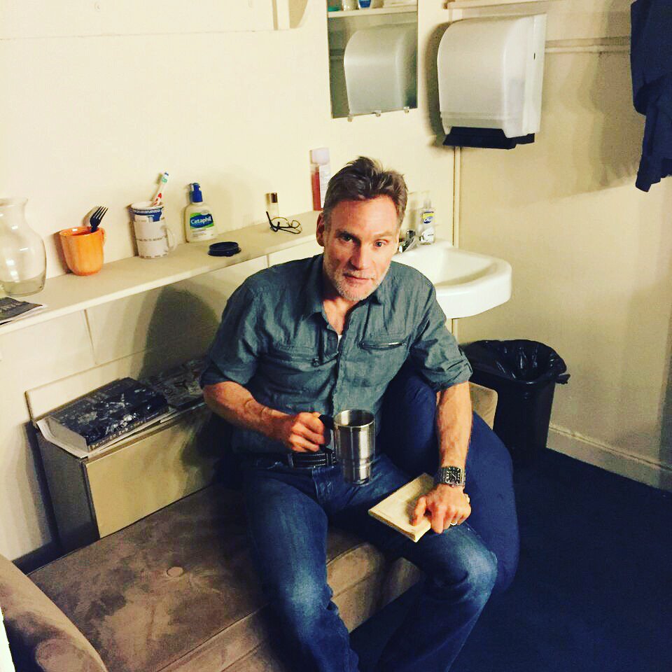 Meet our standby for Erie Smith and the Night Clerk, Peter Bradbury! #HughieBroadway #behindthescenes