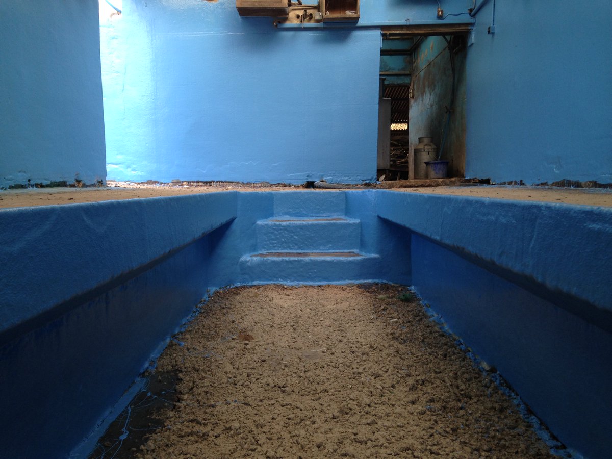 millwey's tweet image. Milking parlour walls, hard wearing, competitive pricing and a wide range of colours #fibreglass #milking #COWS