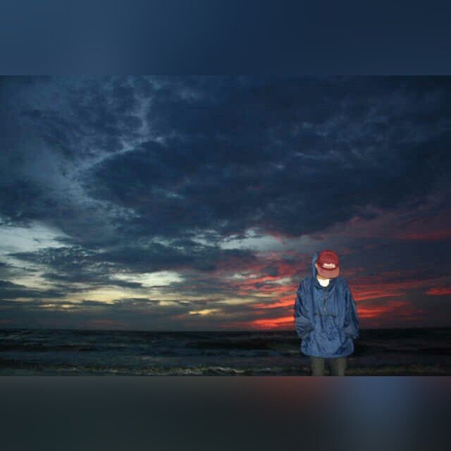 Keindahan alam di waktusenja