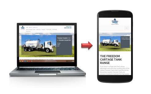 Hyper_Digital's tweet image. You don’t have to reinvent the wheel with #mobiletechnology. freedomtanks.com.au on mobile is a great example.