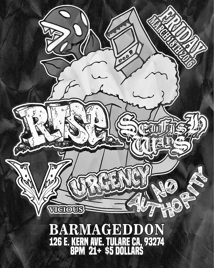 Lower Central Valley where ya ass was at, this is tomorrow