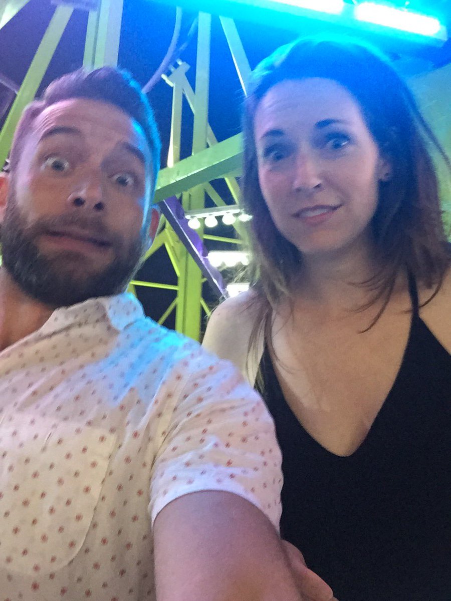 joewestishere's tweet photo. Us after realizing we are too old to ride roller coasters. #ourbacks https://t.co/8BDjYzmSVd