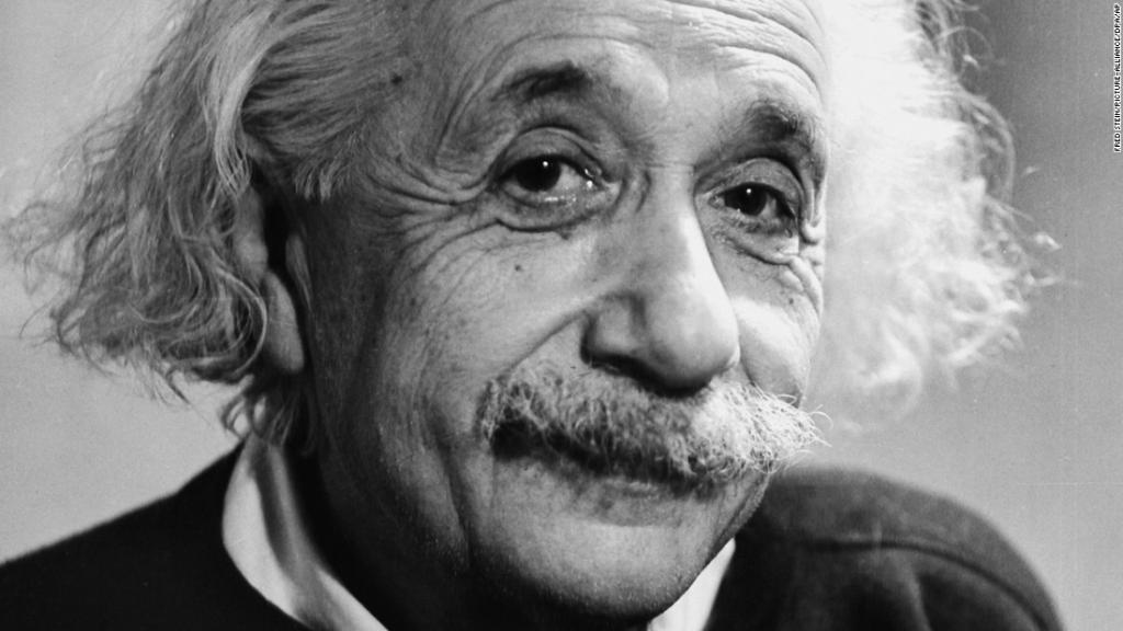 CNN's tweet photo. Albert Einstein, the "genius among geniuses," would have been 137 this week. https://t.co/nMLDXKDwpe https://t.co/bRhBE5opW5