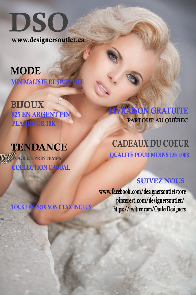 OutletDesigners's tweet image. SHOP AT designersoutlet.ca and get FREE DELIVERY to all Quebec