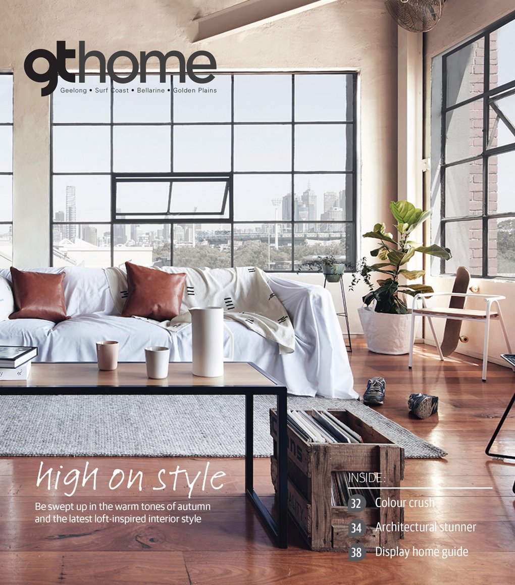 We lust after loft-style living in #gthome this weekend!